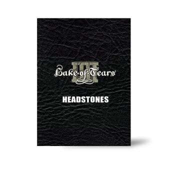 LAKE OF TEARS Headstones A5 Digi CD in a Leather Box [CD]
